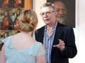 John Tempest chats to Helen Farrar - click on image to enlarge 