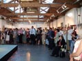 Heroes and College colleagues enjoy the show - click on image to enlarge 